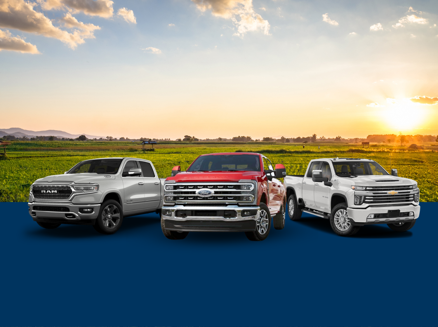 Three Trucks